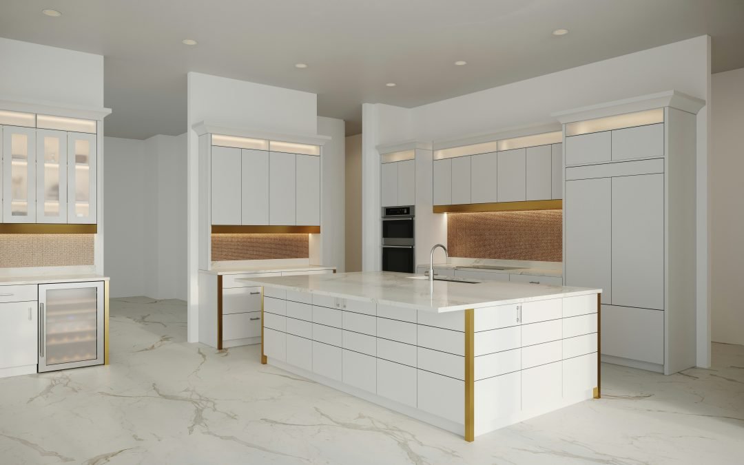 Should I Choose Pre-Made or Custom Built Cabinets? White kitchen cabinets from Trussell's Transformations