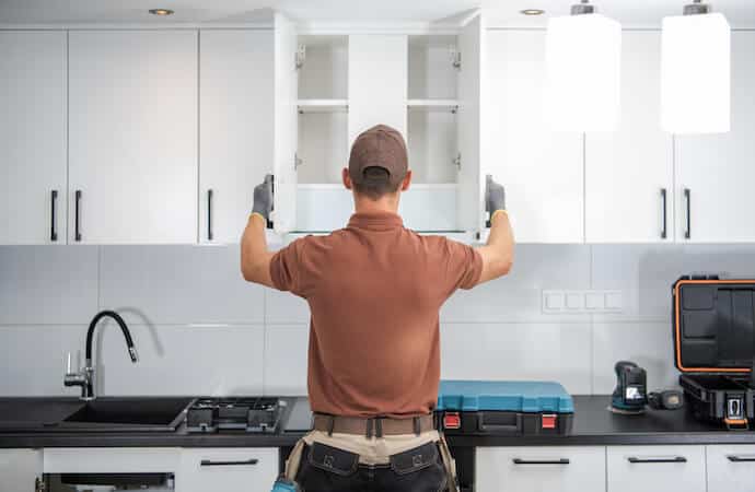 cabinet installs kitchen remodel