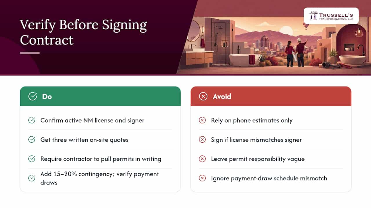What Should You Verify Before Signing A Contract? — Overview Diagram