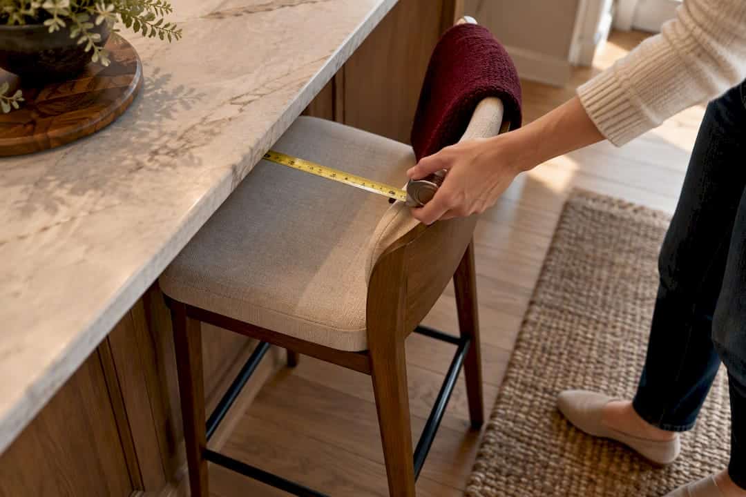 Measuring Kitchen Island Seating Overhang