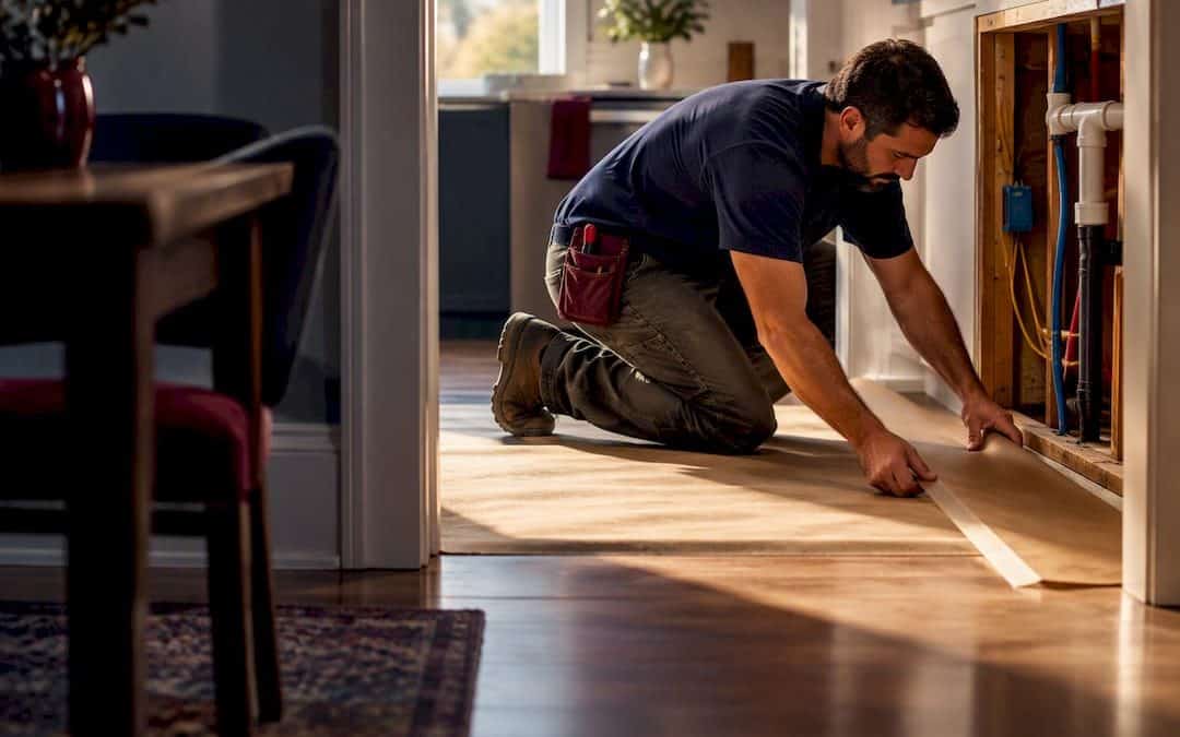 Partially remodeled Albuquerque kitchen work zone