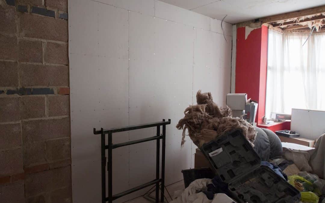 attaching a cabinet to the wall