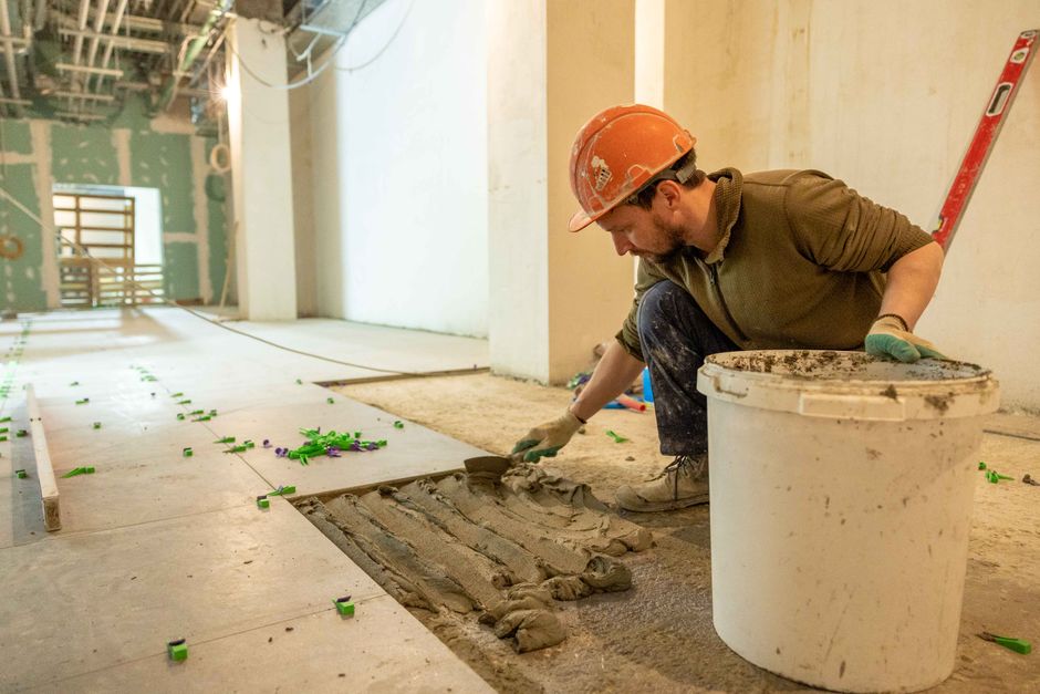 contractor for tile floor installation
