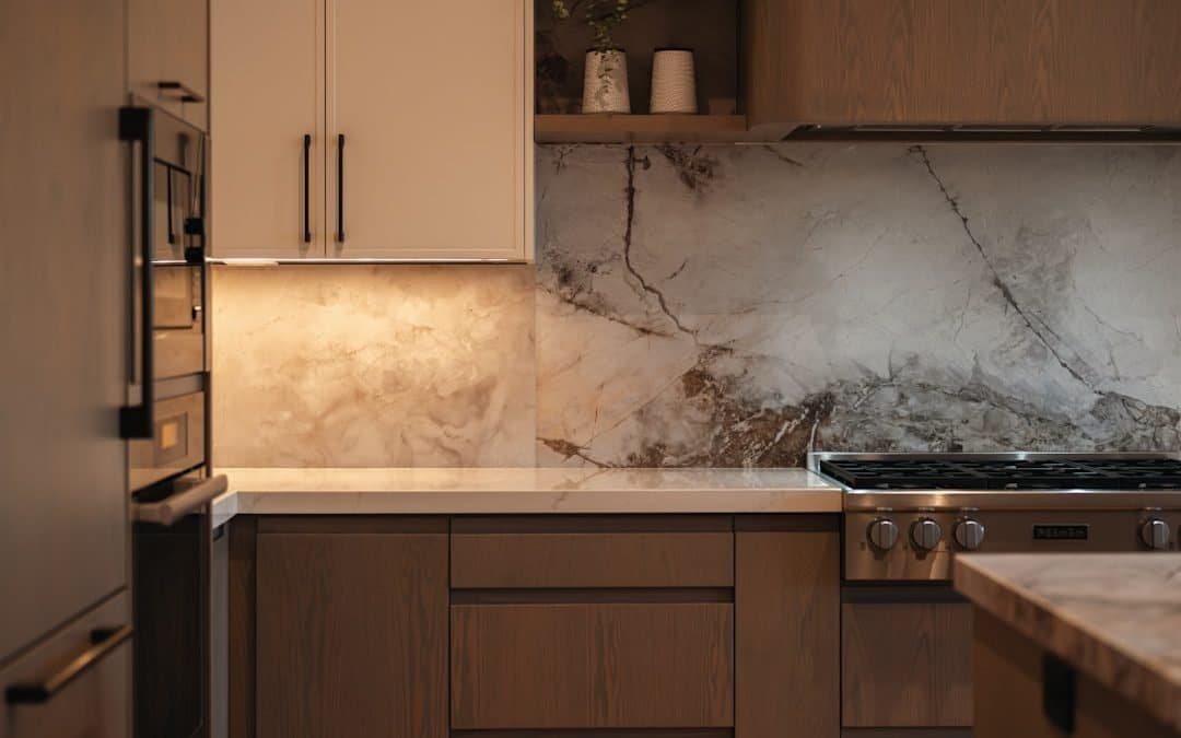 attaching a countertop to cabinets