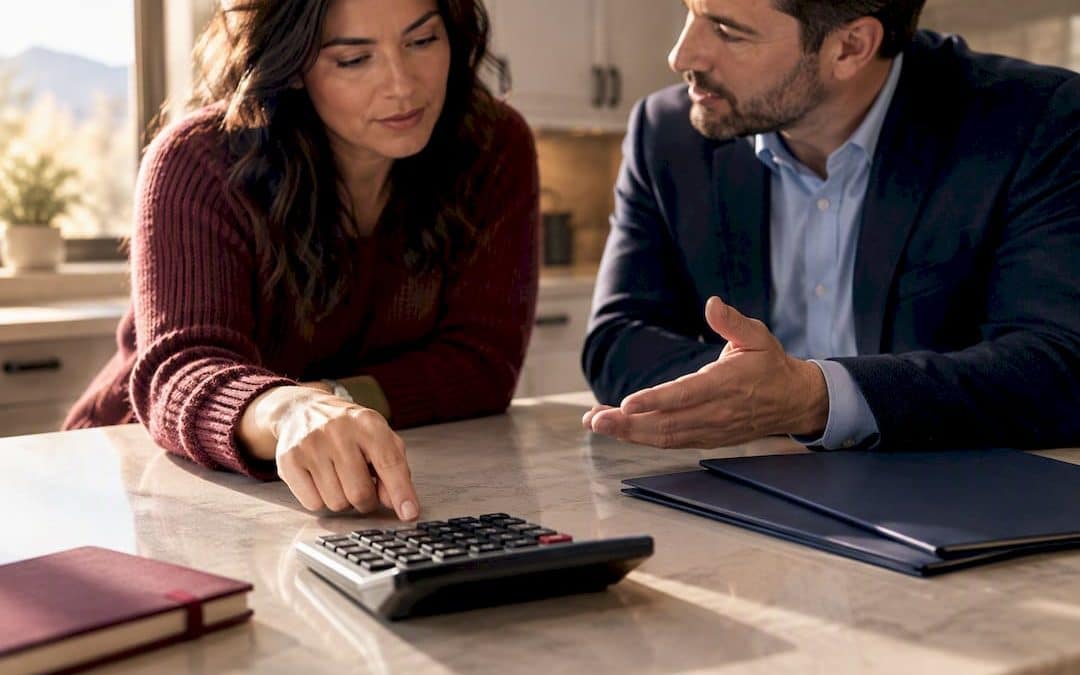 Homeowner comparing kitchen remodel financing options