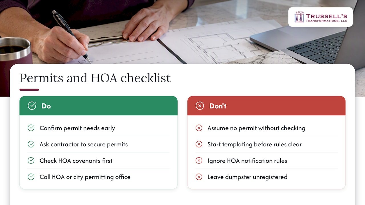 Permits, Hoa Rules, And Other Local Requirements — Overview Diagram